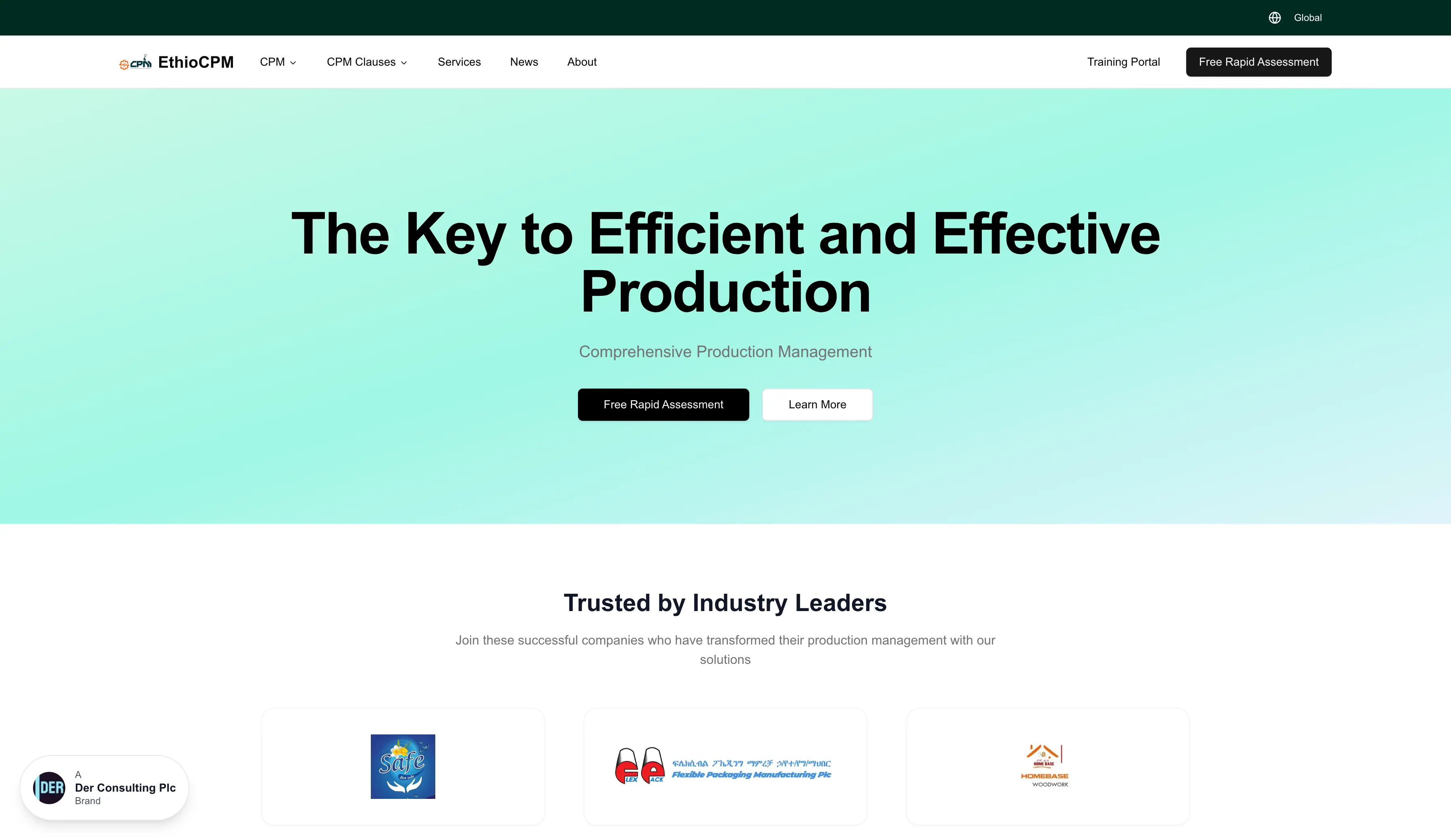 Comprehensive Production Management Platform
